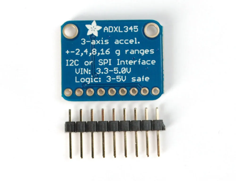 Adafruit ADXL345 - Triple-Axis Accelerometer ( -2g/4g/8g/16g) w/ I2C/SPI