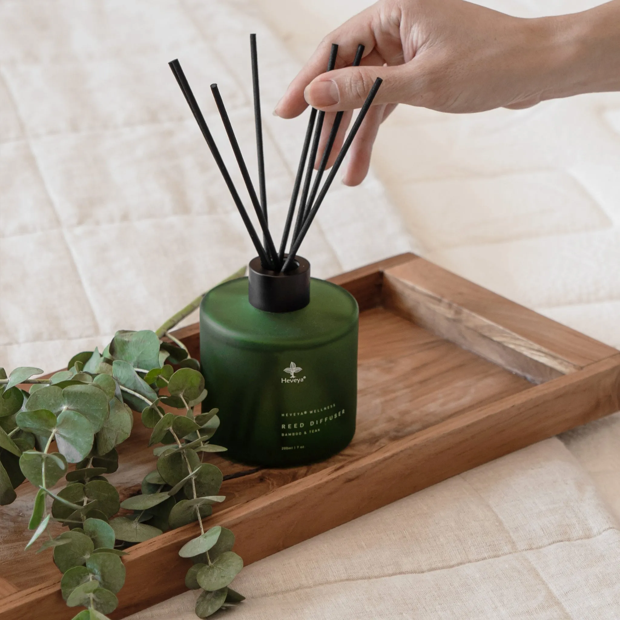 Heveya® Bamboo & Teak Reed Diffuser